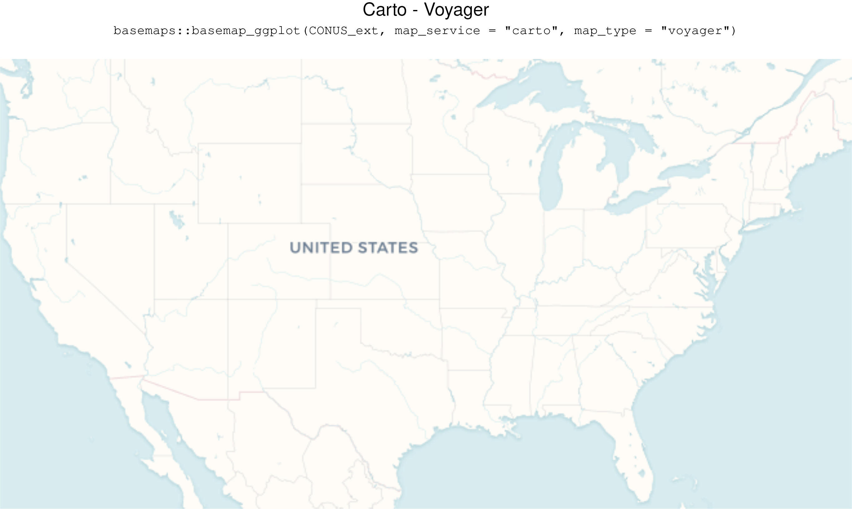Carto - Voyager