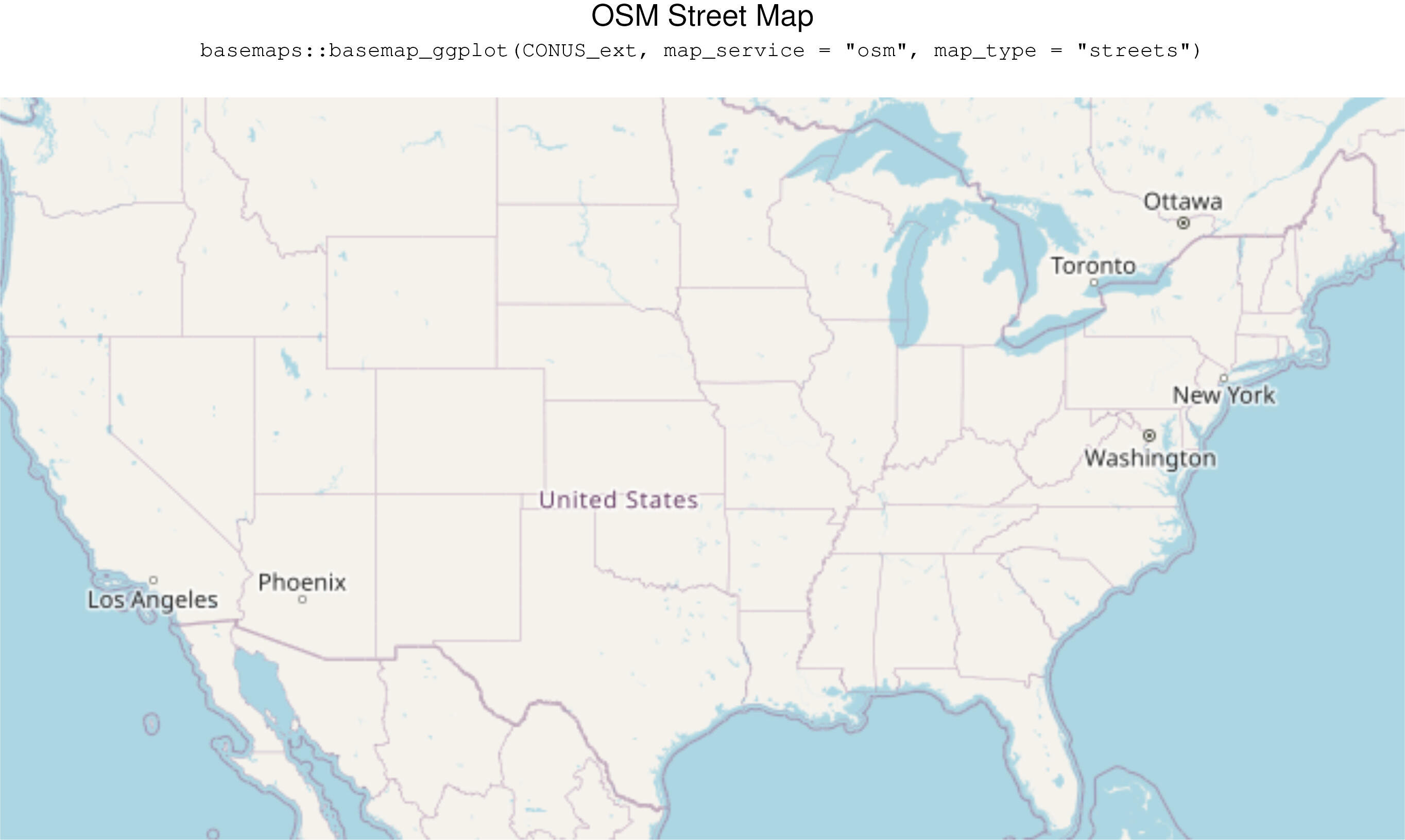 OSM Street Map