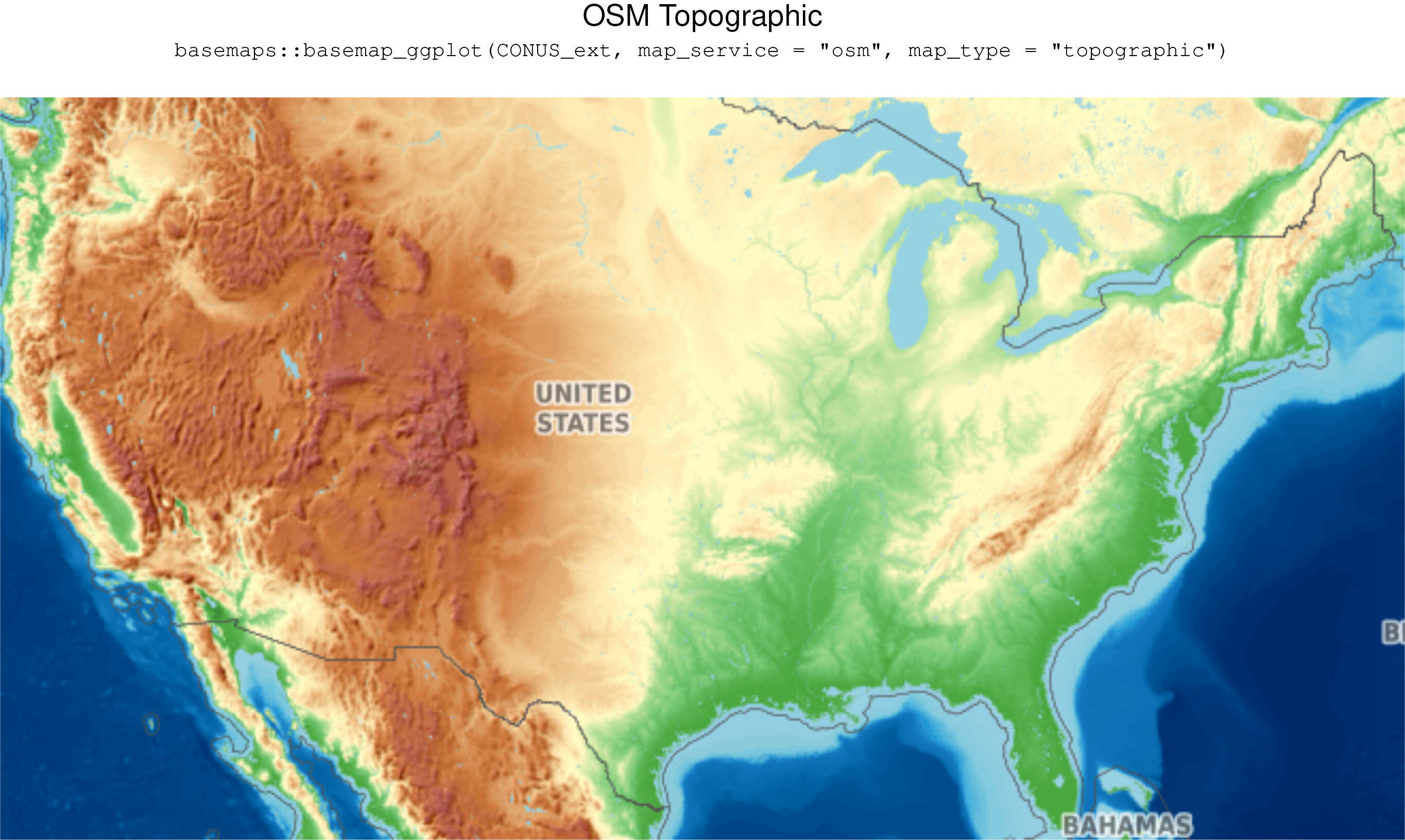 OSM Topographic